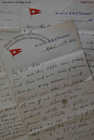 RMS Titanic 8 Page onboard letter by Edward Colley
