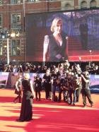 Kate on red carpet during Titanic3D debut